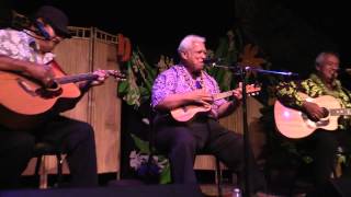 "'Alika", Richard Ho'opi'i With Ledward Kaapana And George Kahumoku Jr.