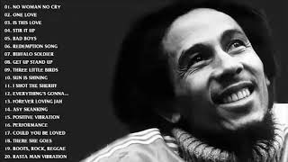 TOP BOB MARLEY SONGS PLAYLIST - BEST OF BOB MARLEY - BOB MARLEY'S GREATEST HITS