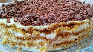 Торт Без Духовки Без Печенья ОБАЛДЕННО ВКУСНЫЙ ТОРТ **ТОРТ ПЛОМБИР