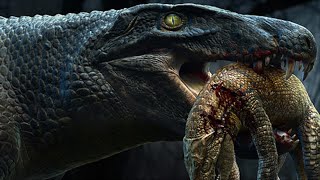 LAGARTO GIGANTE DE ZIRO (BURU)  RÉPTIL DE 6 METROS