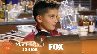 Mikey Makes Cannolis | Season 6 Ep. 6 | MASTERCHEF JUNIOR
