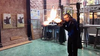 Стрельба очередью из ППШ