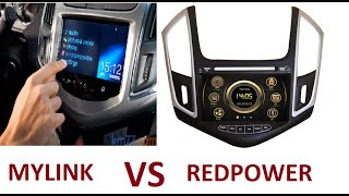 Штатная автомагнитола Chevrolet Cruze LTZ Mylink замена на Redpower
