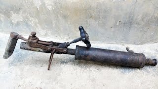 Antique France Soldering Iron (Blowtorch) Restoration - Does it work?