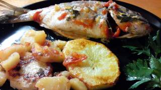 Orata in padella con patate