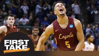 Are several 'Cinderella' teams in Elite 8 good for NCAA tournament? | First Take | ESPN