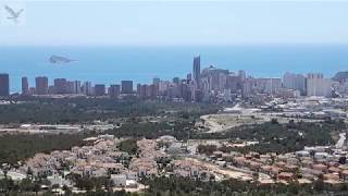 Сьерра Кортина, Бенидорм  Вид с горы