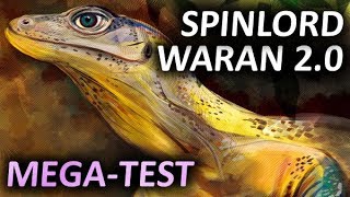 короткие шипы SPINLORD Waran - обзор / short pips review