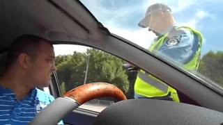 Жесткий разговор с инспектором 7 ДПС ГАИ Украина беспредел