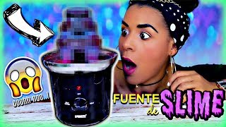 ¿SE PUEDE HACER SLIME EN UNA FUENTE DE CHOCOLATE?? | INCREÍBLE EXPERIMENTO CON SLIME