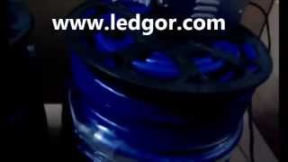 120V blue jacket Blue light led neon flex blue color 50meter roll - Ledgor.com