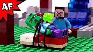 Lego Minecraft Zombie Villager Rescue