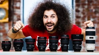 My "ULTIMATE" CANON EF Full Frame Lens Kit