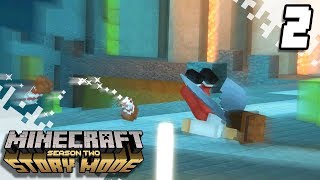 Going Up! - MINECRAFT: STORY MODE (Season 2 - Episode 5) - Part 2