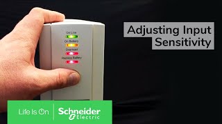 Adjusting Input Sensitivity on Back-UPS CS/RS/XS Towers | Schneider Electric Support