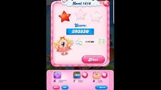 Candy Crush Saga Level 1816