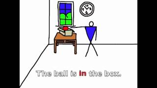 In, On, Under, Near - Prepositions Song - Rockin' English