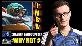 NEW IMBA Basher Gyrocopter Miracle- VS New OG Player SumaiL Riki Epic Battle Of Pros Gameplay Dota 2
