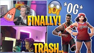 Streamers React to the *OG* "JUMPSHOT" and "TRIPLE THREAT" Skin Returning to the Item Shop!