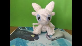 Подробный МК//вязаная игрушка "Дневная фурия". Часть 2.