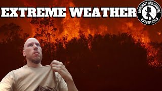 Solo camping in EXTREME heat during NSW BUSHFIRE emergency || 43 degrees (110 farenheit)!!