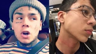 6ix9ine Arrested on Warrant for Choking 16 Year Old in Houston