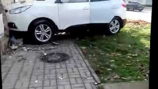 Авария в Анапе "Шумахеру" на 99-ой было мало места на дороге 15.11.12