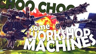 Besiege Builds #9 - WORKSHOP MACHINES! - Besiege Gameplay