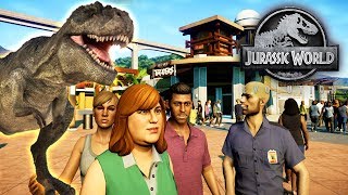 JURASSIC WORLD EVOLUTION #10 - NOVO PARQUE E FÓSSEIS DE T REX!