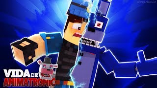 Minecraft: VIDA DE ANIMATRONIC #16 - ANIMATRONIC VIROU VIGIA! ( FIVE NIGHTS AT FREDDY'S )