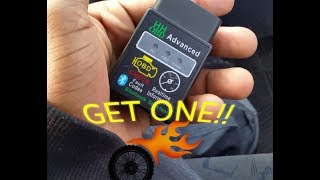 OBD2 BLUETOOTH SCANNER