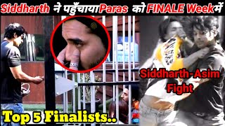 Bigg Boss 13: Siddharth SAVES Paras, for FINALE WEEK| Asim & Siddharth FIGHT| BB13 TOP 5 FINALISTS