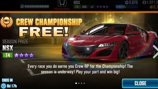 ?FREE HONDA NSX - JOIN THE CREW? | CSR Racing 2