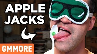 Blind Cereal Licking Game