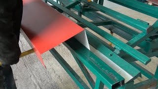ЛИСТОГИБОЧНЫЙ СТАНОК. ЛИСТОГИБ своими руками. ♦DIY CAM♦