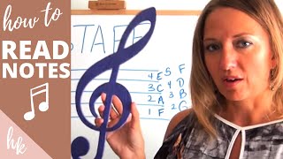 How to Read Music - Note Names