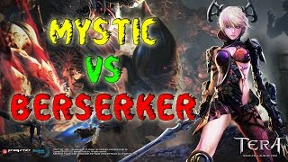 PVP замес Мистик VS Берсерк - TERA Online