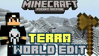 World Edit Terra - Крутой МОД в Minecraft PE 0.14.0 !!! ^-^