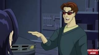 Wolverine/Cyclops/Nightcrawler Vs Sabretooth (X Men Evolution)