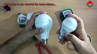 LED Bulb Repair in Hindi - How to repair LED Bulb at Home!!