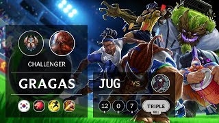 Gragas Jungle vs Kayn - KR Challenger Patch 9.10