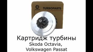Картридж турбины Шкода Октавия (Skoda Octavia), Фольксваген Пассат Б6 (Volkswagen Passat B6)