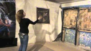 Жонглирование ножами и метание ножей throwing knives