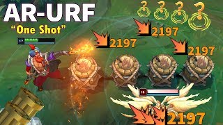 BEST AR-URF OUTPLAYS | URF is Fun (lol 2020) GP 1 shot, Leblanc OP Penta...