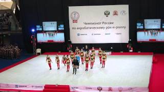 Чемпионат России. Рок-н-ролл. Формейшн - женщины. Отбор. 27.4.15