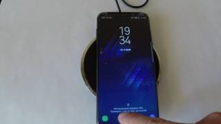Обзор беспроводной зарядки для Samsung Galaxy S8+,S8,S7,S7 edge,Note / Wireless charger