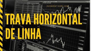 Trava Horizontal de Linha e Rolagens