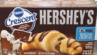 Pillsbury Crescent Rolls Made with Hershey’s Cocoa Review