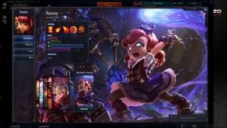 HEXTECH ANNIE FROM A FREE CHEST