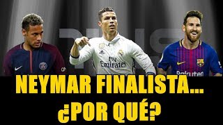 MESSI, CRISTIANO RONALDO Y... ¿NEYMAR? LOS 3 FINALISTAS EN EL THE BEST FIFA
